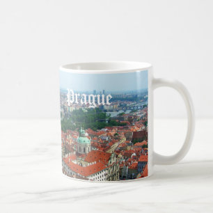 Tasse de paysage urbain de Prague
