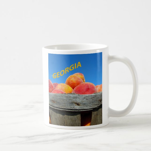 Tasse de pêches de la Géorgie (Droite)