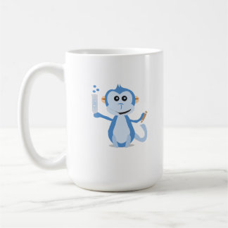 Tasse de PeerJ avec le singe