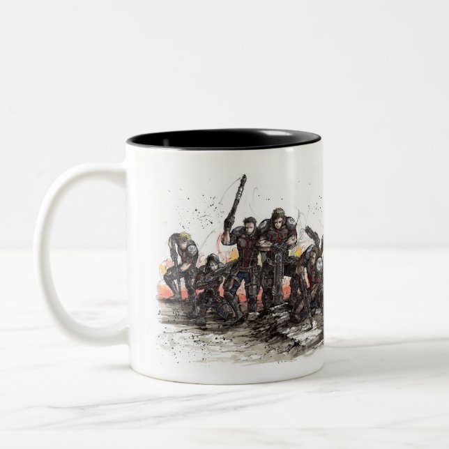 Tasse de peloton d'enfer (Gauche)