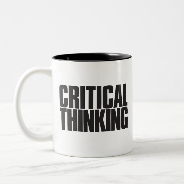 " Tasse de pensée "critique (Gauche)