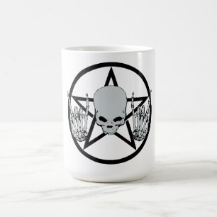 Tasse de pentagone étoilé en métal