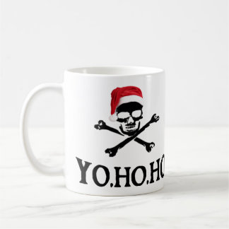 Tasse de Père Noël de pirate de Yo Ho Ho