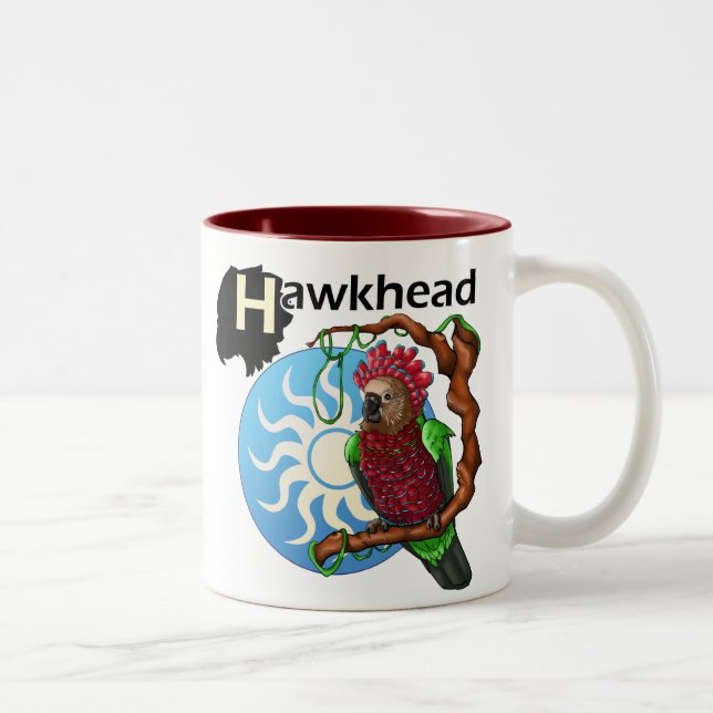 Tasse de perroquet de Hawkhead (Droit)