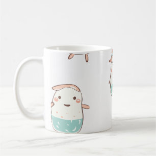 Tasse de personnage fantaisiste mignon Dessin an