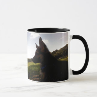 Tasse de petit-enfant de berger allemand