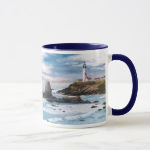 Tasse de phare de point de pigeon