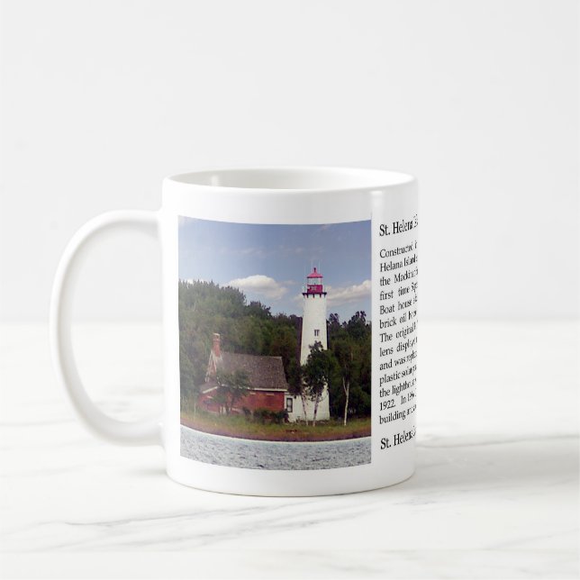 Tasse de phare d'île de la Ste.Hélène (Gauche)
