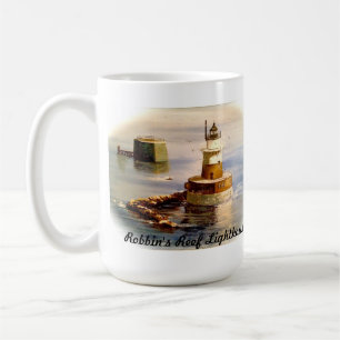 Tasse de phare du récif de Robbin (et poème de