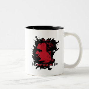 Tasse de philosophie avec la citation de Nietzsche