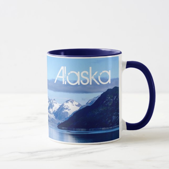 Tasse de photo de baie de glacier (Droite)