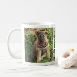 Tasse de photo de collage d'animal familier