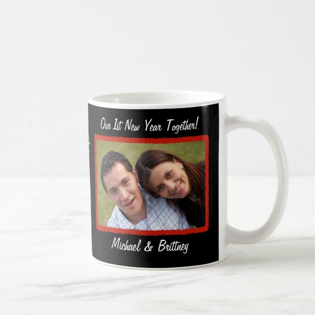 Tasse de photo de coutume de la bonne année 2012 (Droite)