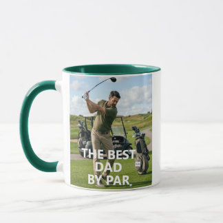 Tasse de photo de papa golfeur - Tasse de café à v