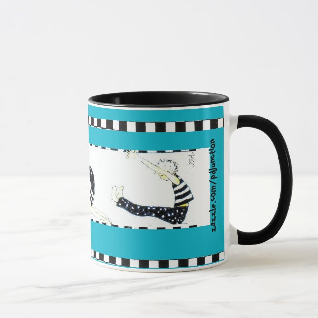 tasse de "pilates et de café" (Droite)