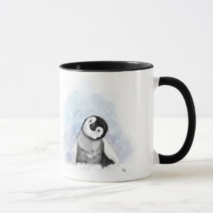 Tasse de pingouin de bébé