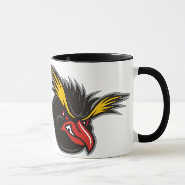 Tasse "de pingouin fâché" de pingouins du Jersey (Droite)