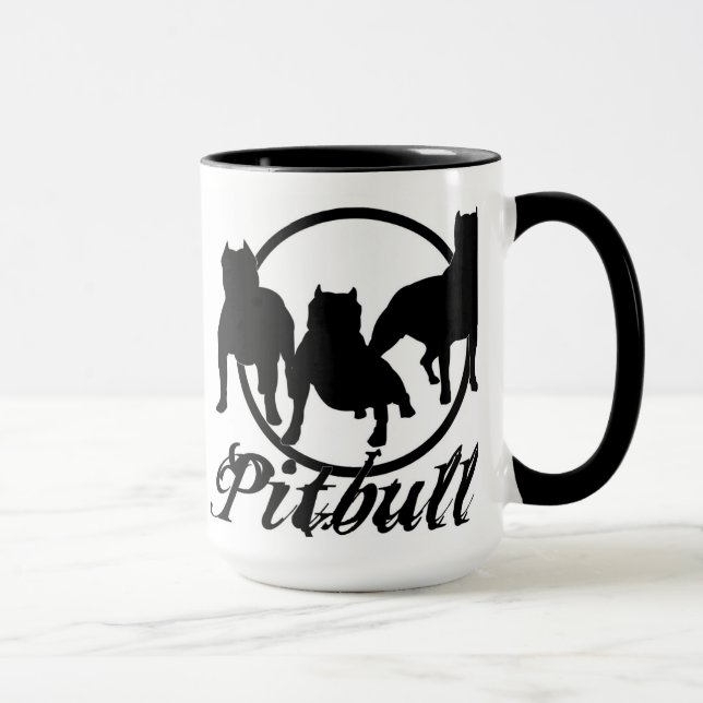 TASSE DE PITBULL (Droite)