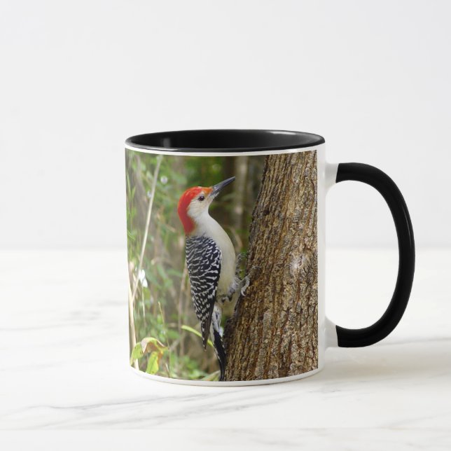Tasse de pivert gonflée par rouge (Droite)