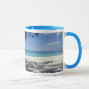 Tasse de plage de sonnerie de bleu de poudre