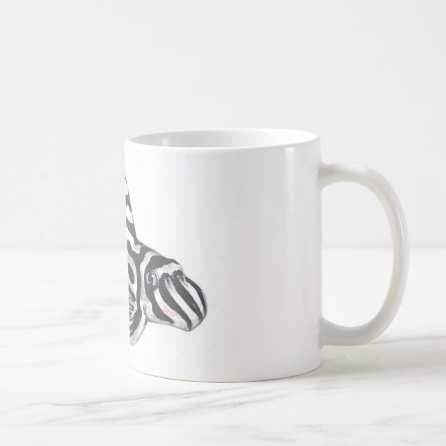 Tasse de Pleco L46 de zèbre (Droite)