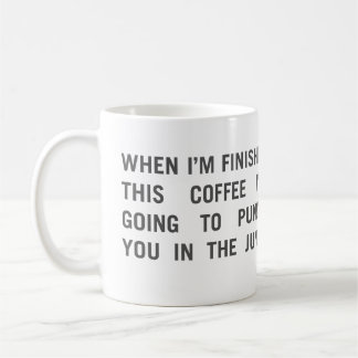 Tasse "de poinçon d'ordure"
