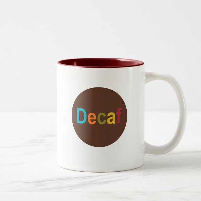 Tasse de point de Decaf (Droit)