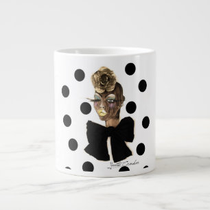 Tasse de point de polka de HAUTE