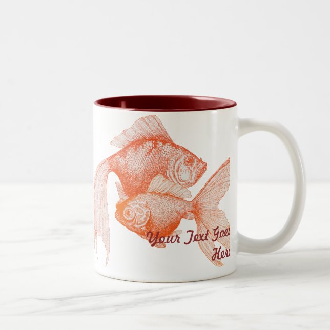 Tasse de poisson rouge (Droit)
