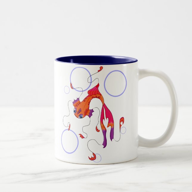 Tasse de poissons (Droit)