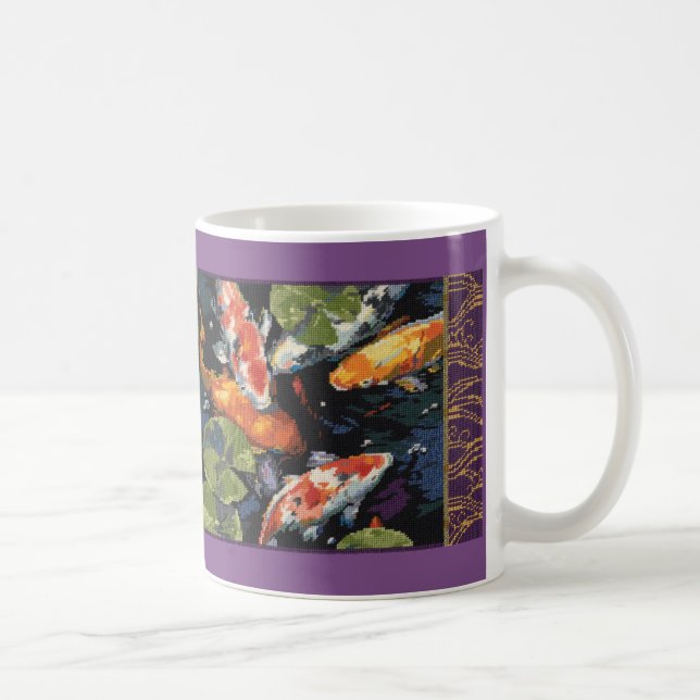 Tasse de poissons de Koi (Droite)