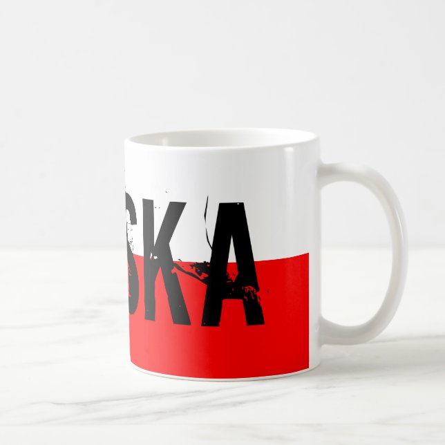Tasse de POLSKA (Pologne) (Droite)
