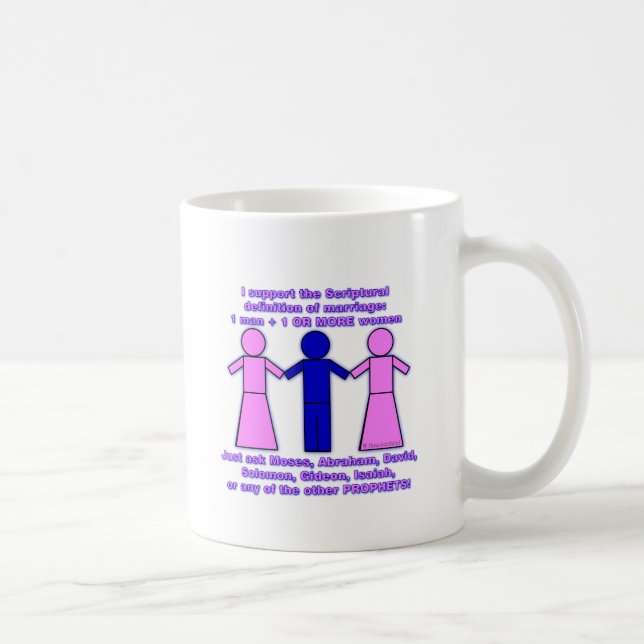 Tasse de polygamie de soutien (Droite)