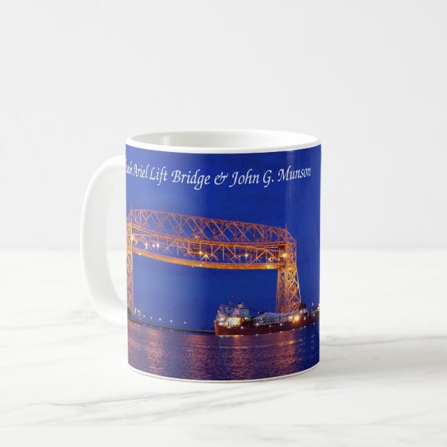 Tasse de pont et de John G. Munson d'ascenseur de (Devant gauche)