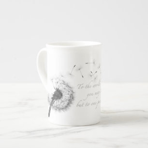 Tasse de porcelaine tendre d'inspiration de
