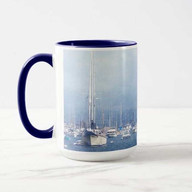 Tasse de port de plage de Newport (Gauche)