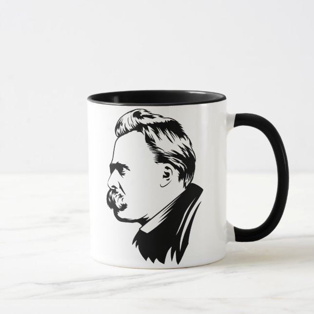 Tasse de portrait de Frederich Nietzsche (Droite)