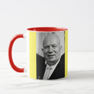 Tasse de portrait de Kruschev