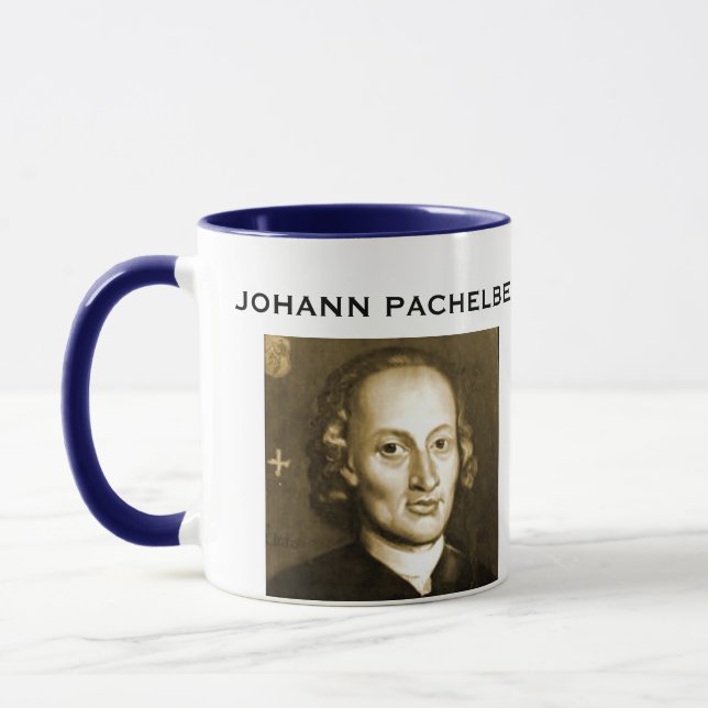 Tasse de portrait de Pachelbel (Gauche)