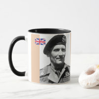 Tasse de portrait du Général Montgomery "Monty"