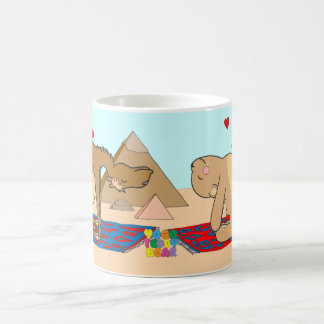 Tasse de pose de chameau d'ours de nounours de
