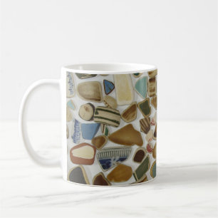 Tasse de poterie de plage