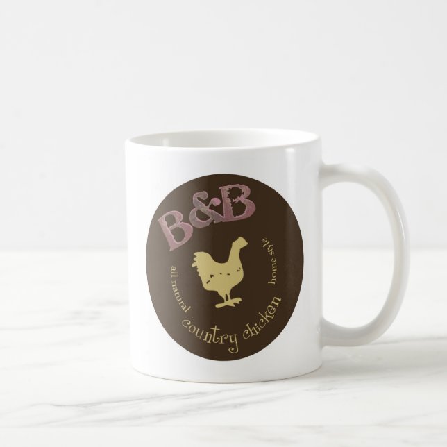 Tasse de poulet de B et de pays de B (Droite)