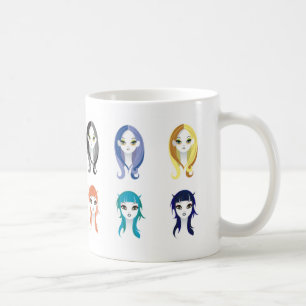 Tasse de poupées de techno