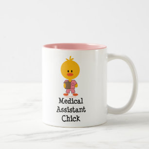 Tasse de poussin d'aide médical