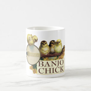 Tasse de poussin de banjo
