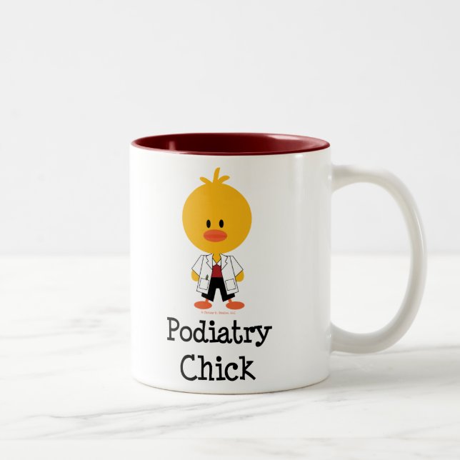 Tasse de poussin de pédicurie (Droit)