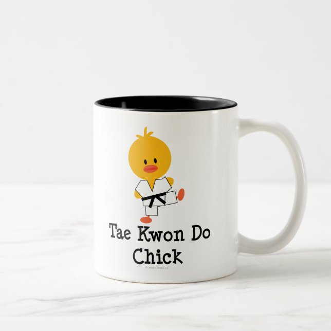 Tasse de poussin du Taekwondo (Droit)