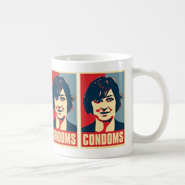 Tasse de "préservatifs" de flet de Sandra (Droite)