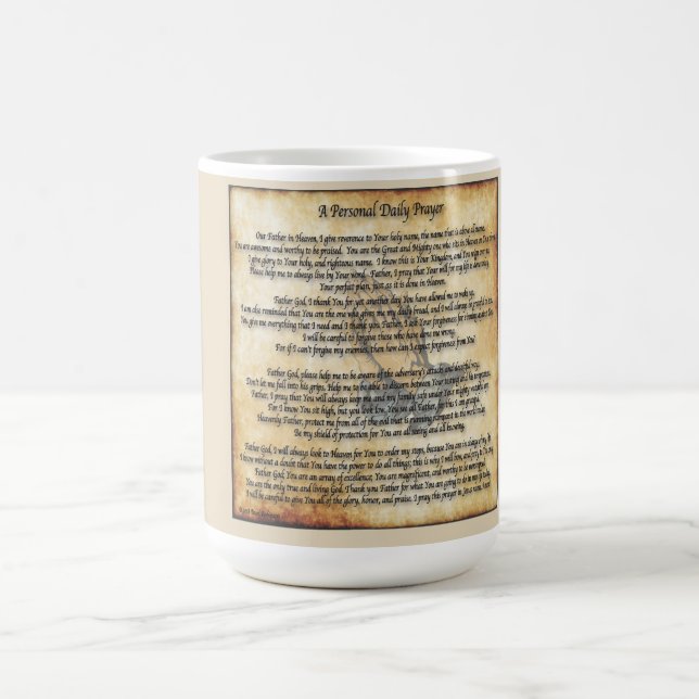 Tasse de prière 16 onces (Centre)